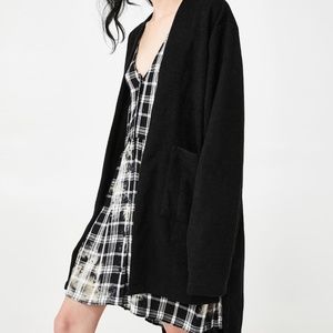 Dolls Kill MNML Illusion Daze Oversize Cardigan